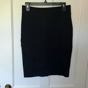 Betabrand Black Pencil Skirt